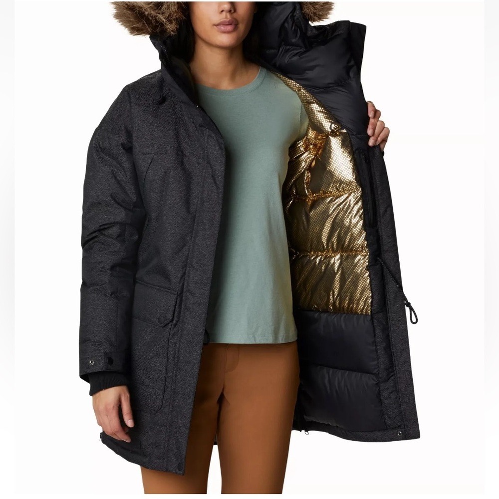 Columbia Mount Si Parka with Gold Lining
